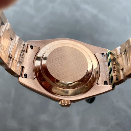 SKY-DWELLER 42 ROSE GOLD BROWN DIAL
