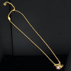 High-Quality Silver Alloy - 14K Gold Plated