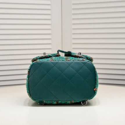 TWEED BACKPACK 8038 GREEN