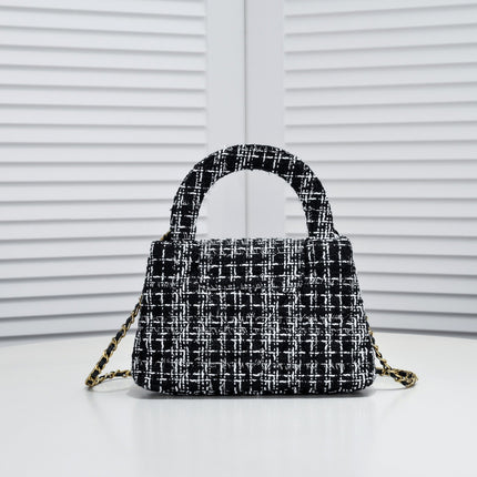 TWEED FABRIC 19CM 6170 BLACK