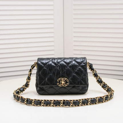 COWHIDE WIDE SHOULDER SINGLE SHOULDER BAG 9112