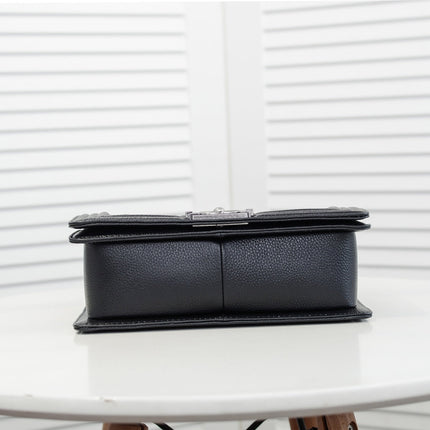 CAVIAR BOY BAG MEDIUM 67086 BLACK
