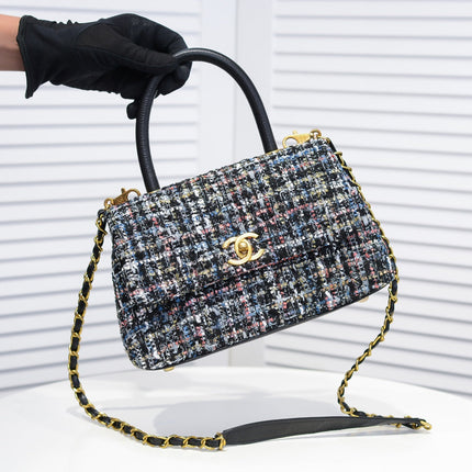 TWEED FABRIC 26CM 92991 COLORFUL