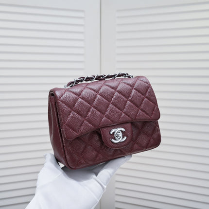 MINI CAVIAR 17CM 1115 PLUM RED
