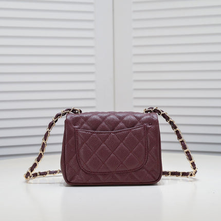 MINI CAVIAR 17CM 1115 PLUM RED