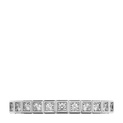 ICE CUBA RING SILVER FULL DIAMOND