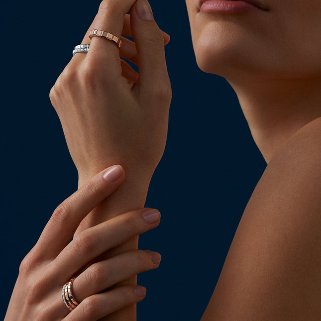 ICE CUBA RING GOLD