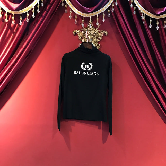 BALENCIAGA 26S LONG-SLEEVE TURTLENECK TOP 259