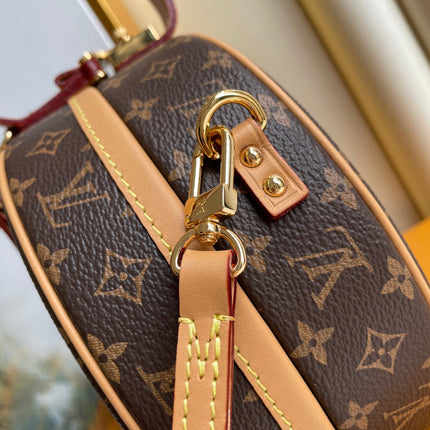 LV 25S MINI BOITE CHAPEAU 17 IN BROWN MONOGRAM COATED CALFSKIN