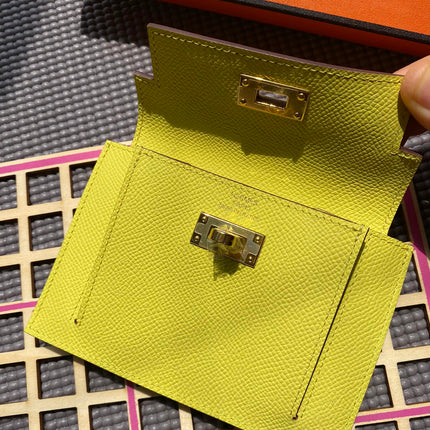 HM Kelly Pocket 13.5 Lime Epsom Ghw