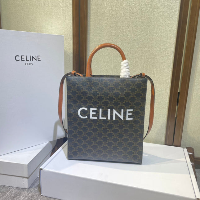 TRIOMPHE  32 BLUE IN PATTERN CALFSKIN