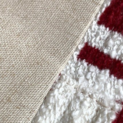 TRIOMPHE 29 FABRIC WHITE RED