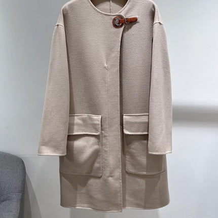 HERMES 25S CASHMERE COAT 124