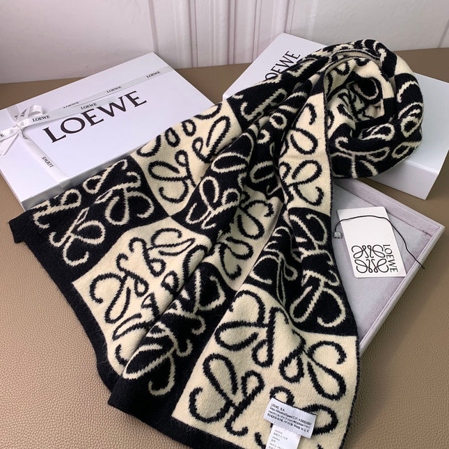 LOEWE 26S SCARF 190 IN CASHMERE 130196