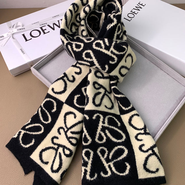 LOEWE 26S SCARF 190 IN CASHMERE 130196