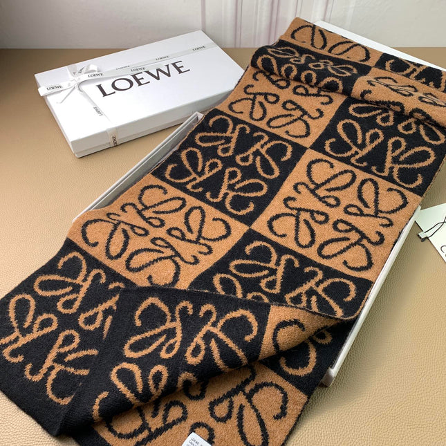 LOEWE 26S SCARF 190 IN CASHMERE 130194