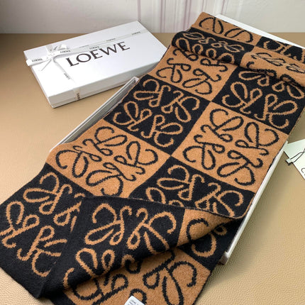 LOEWE 26S SCARF 190 IN CASHMERE 130194