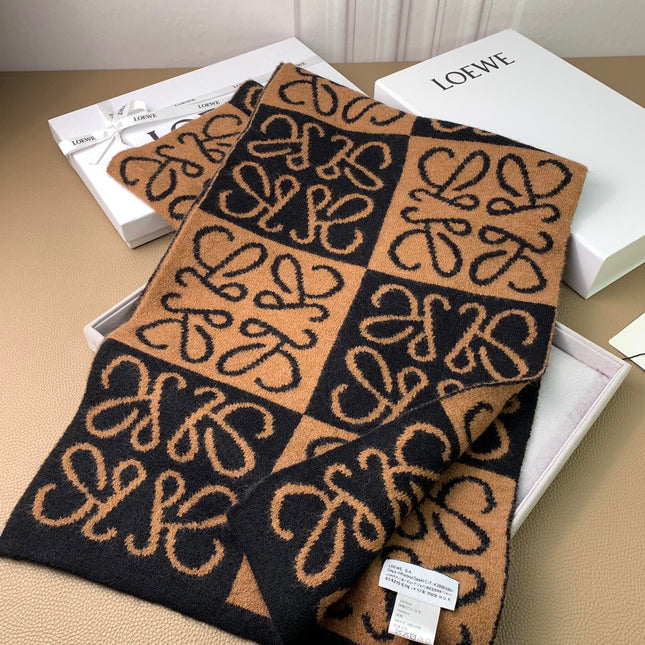 LOEWE 26S SCARF 190 IN CASHMERE 130194