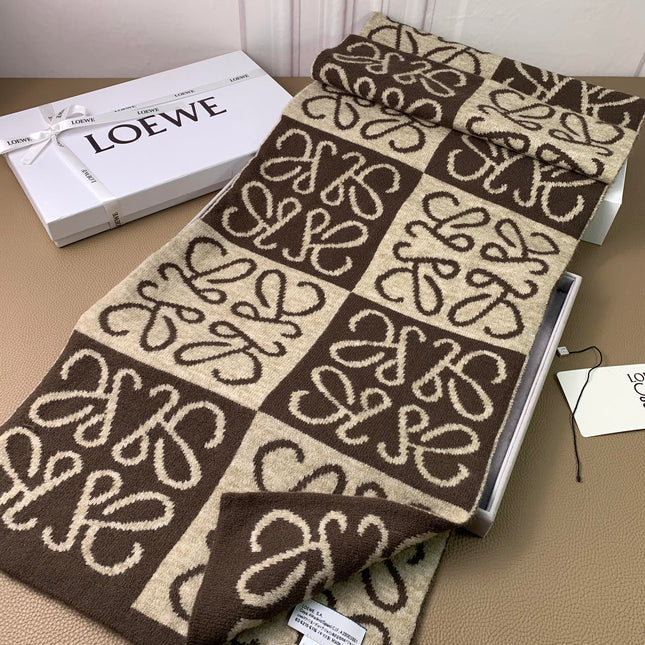 LOEWE 26S SCARF 190 IN CASHMERE 130195