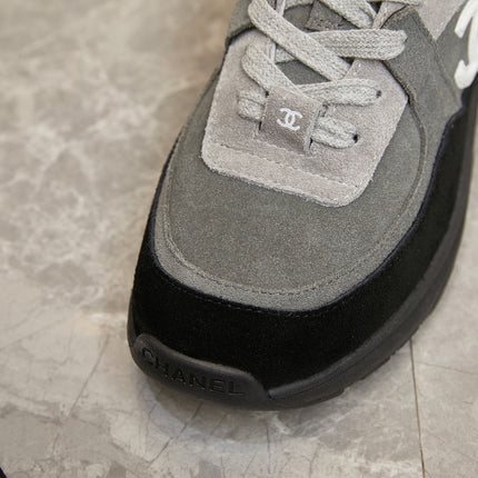 CC TRAINER TRIPLE BLACK GREY SUEDE