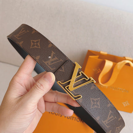 LV 25S BELT 40 MM IN BROWN CALFSKIN 593208
