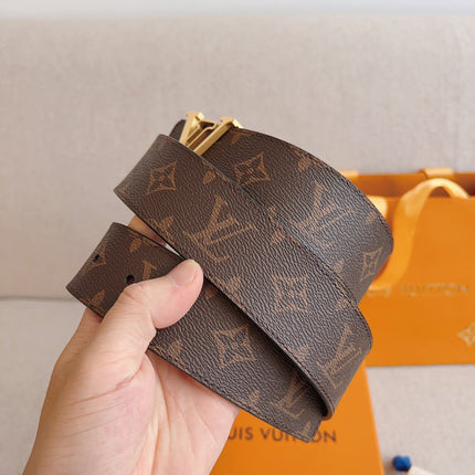 LV 25S BELT 40 MM IN BROWN CALFSKIN 593208