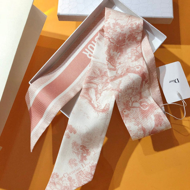 DIOR 26S SCARF 105CM IN SILK 311648