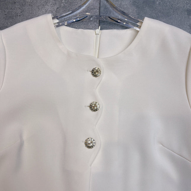 CHANEL 25S SHORT-SLEEVE LOOSE DRESS 503