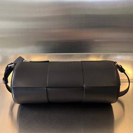 CYLINDER CASSETTE 30 IN BLACK CALFSKIN