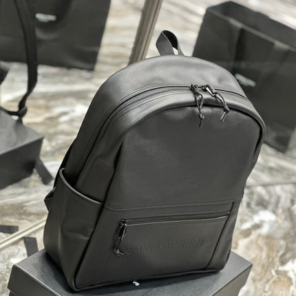 BACKPACK 37 IN ECHO GRAY CALFSKIN