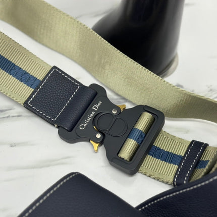 SADDLE 28 BAG IN BLACK LAMBSKIN