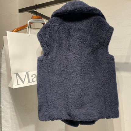 MAX MARA 25S SLEEVELESS TEDDY VEST 066