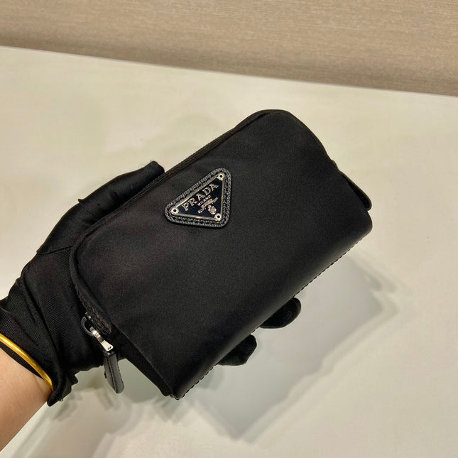 PRA CLUTCH 12 IN BLACK RE-NYLON