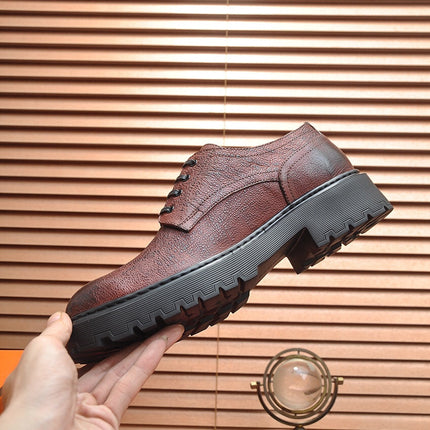 HM DANIEL TRAMPING SHOE CHESTNUT WRINKLE CALFSKIN
