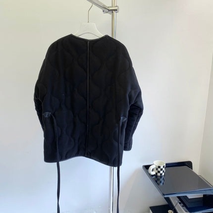 HERMES 25S REVERSIBLE SHORT COTTON COAT 129