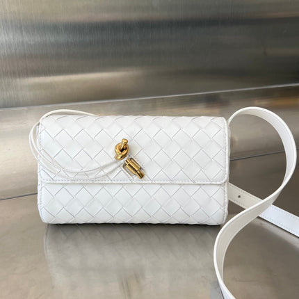 ANDIAMO 21 IN WHITE LAMBSKIN
