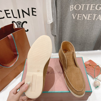 LP HIGH TOP OPEN WALK LOAFERS CAMEL SUEDE