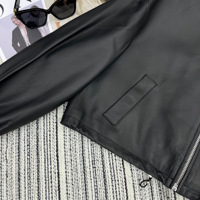 PRADA 25S SHEARLING HOODED JACKET 336
