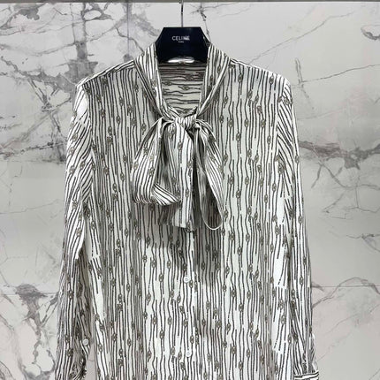 CELINE 26S SILK SHIRT 430