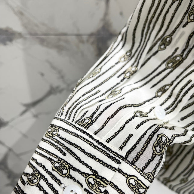CELINE 26S SILK SHIRT 430
