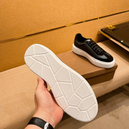 CD HOMME THICK-SOLE SNEAKERS BLACK JACQUARD