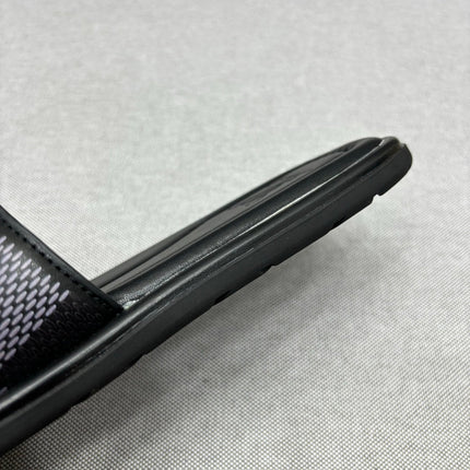 LV VENICE MULE SLIPPERS BLACK DAMIER
