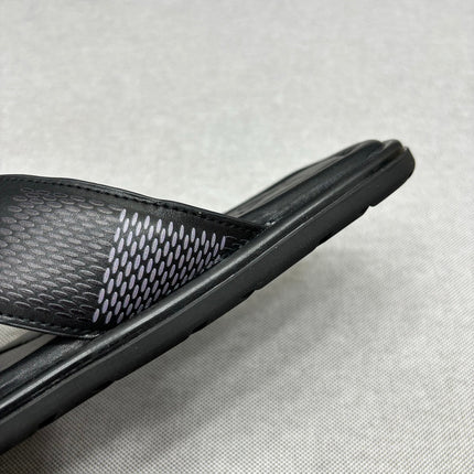 LV VENICE MULE SANDALS BLACK