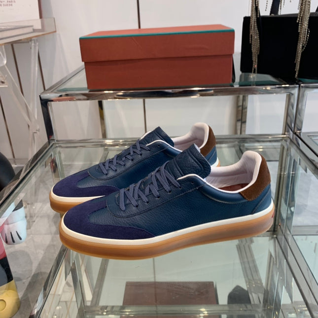 LP TENNIS WALK SNEAKERS NAVY CALFSKIN