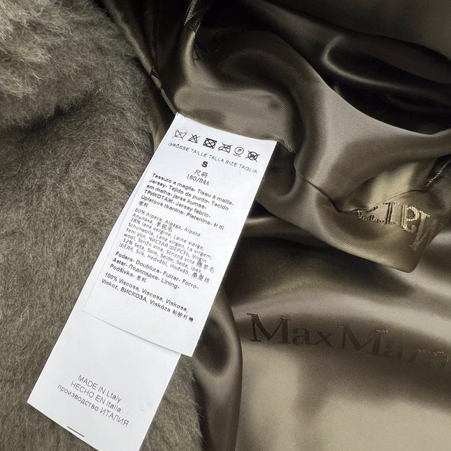 MAXMARA 25S LONG TEDDY COAT STYLE 247