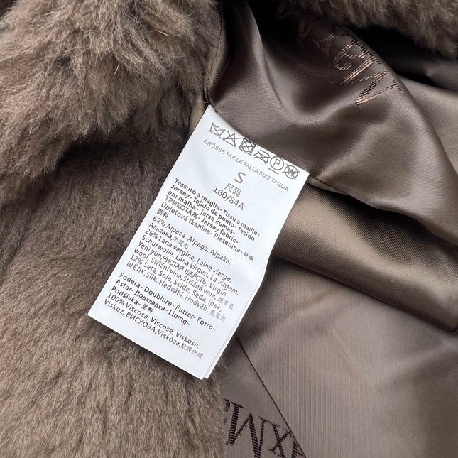 MAXMARA 25S LONG TEDDY COAT STYLE 248