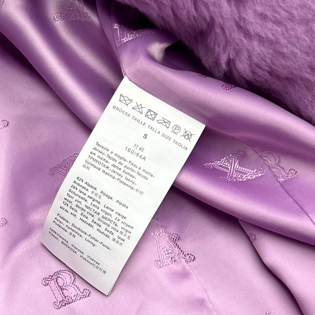 MAXMARA 25S LONG TEDDY COAT STYLE 256