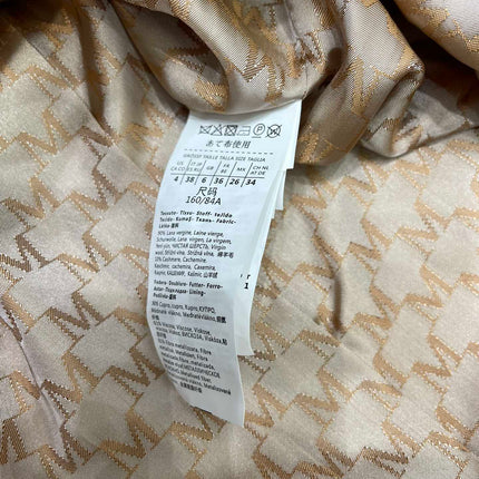 MAX MARA 25S CASHMERE COAT 051