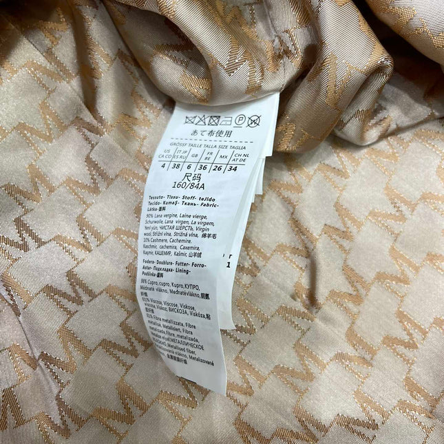 MAX MARA 25S CASHMERE COAT 051