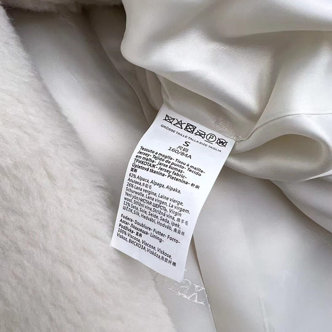 MAXMARA 25S LONG TEDDY COAT STYLE 262